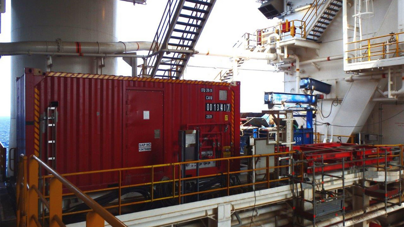 Slop water treatment